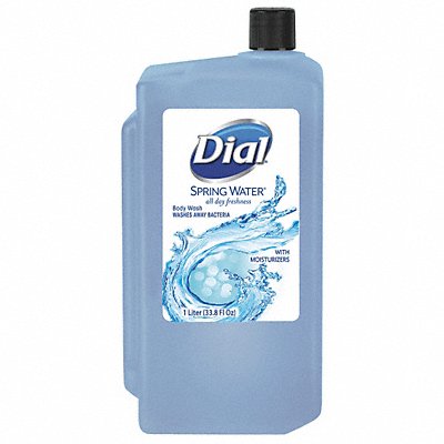 DIAL MFG# 04031, Body Wash BLU 1 L Floral/Fruity PK8