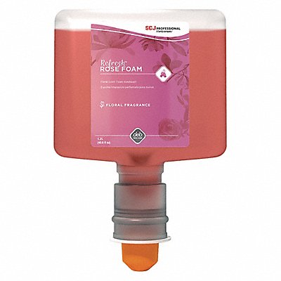 SC JOHNSON PROFESSIONAL MFG# RFW120TF, Hand Soap Pink 1.2 L Enchanted Rose PK3