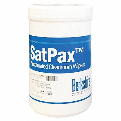 BERKSHIRE MFG# SPXC100000112, Cleanroom Prewet Wipes 9 x 6 100 ct