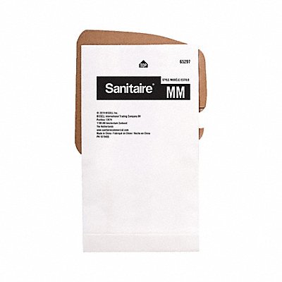 SANITAIRE MFG# 6529710, Vacuum Bag For Canister Vacuum PK50