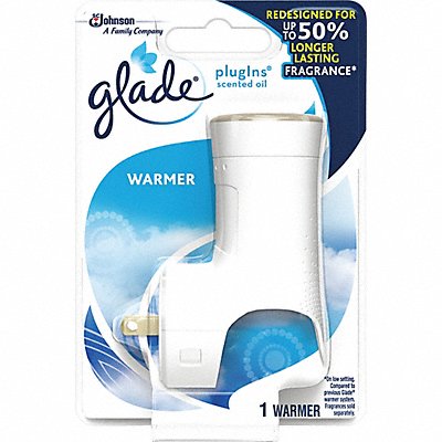 GLADE MFG# 305854, Air Freshener Dispenser White PK5