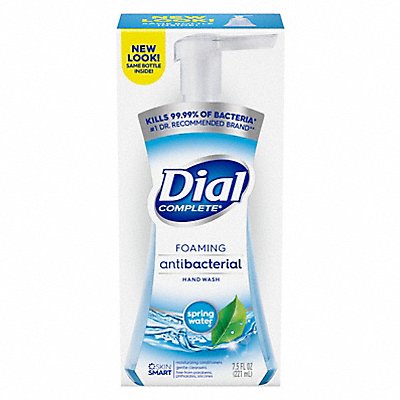 DIAL MFG# 05401, Hand Soap BLU 7.5 oz Spring Water PK8