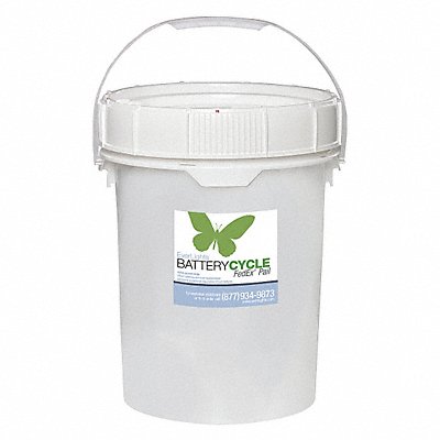 EVERLIGHTS MFG# 9000132, Battery Recycling Kit Dry Cell 3.5 gal