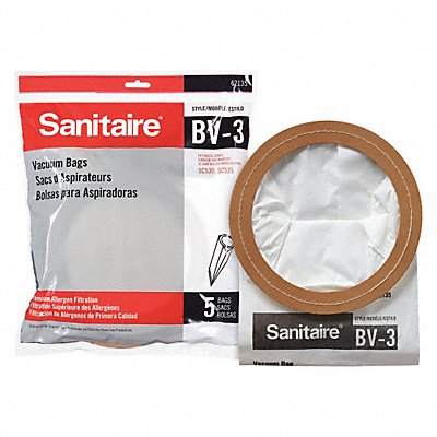 SANITAIRE MFG# 6213510, Vacuum Bag For Backpack Vacuum PK5