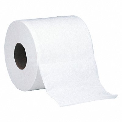 ABILITY ONE MFG# 8540016308729, Toilet Paper Roll 500 White PK96