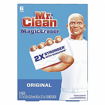 MR. CLEAN MFG# 79009, Scrubber Sponge 4 5/8 in L White PK36