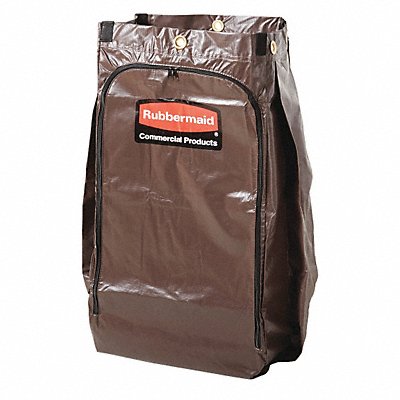 RUBBERMAID COMMERCIAL PRODUCTS MFG# 1966885, Replacement Bag 34 gal Cap. Brown