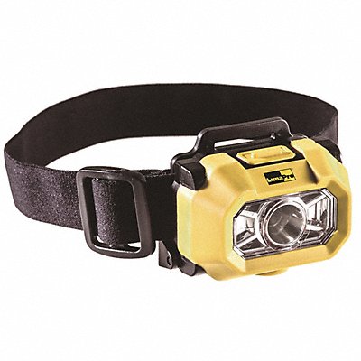 LUMAPRO MFG# 49XX78, Headlamp Plastic Yellow 200lm