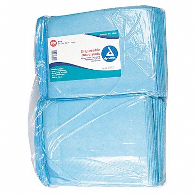 DYNAREX MFG# 1342, Disposable Underpads 23x24In 31 g PK200