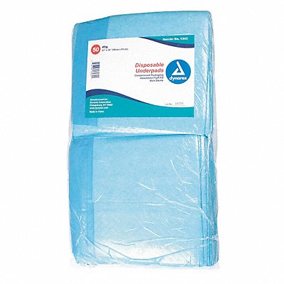 DYNAREX MFG# 1343, Disposable Underpads 23x36In 45 g PK150