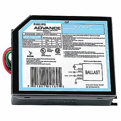 ADVANCE MFG# IMH39GBLS, HID Ballast e-Vision Pulse Start MH 39W