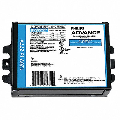 ADVANCE MFG# IMH100DBLS, HID Ballast Pulse Start MH Bulb 100W