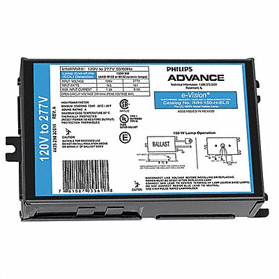 ADVANCE MFG# IMH150HBLS, HID Ballast Pulse Start MH Bulb 150W