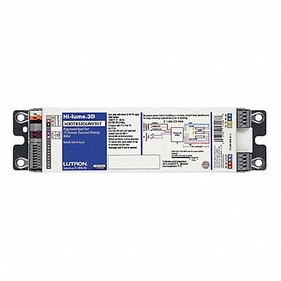 LUTRON MFG# H3DT832GU310, Fluorescent Ballast Dimmable 32W