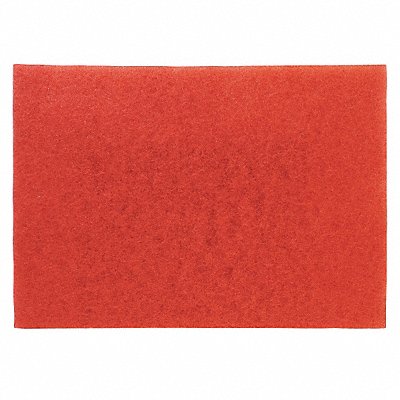 3M MFG# 5100, Buffing Pad 12 In x 18 In Red PK5