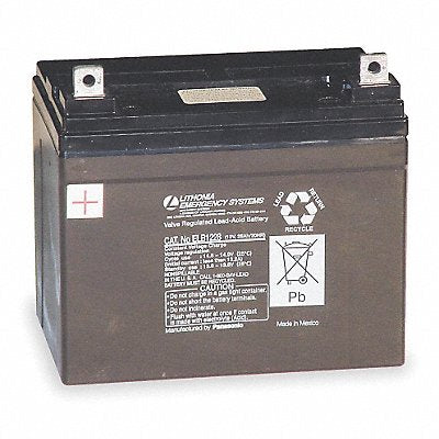 LITHONIA LIGHTING MFG# ELB1228, Battery Sealed Lead Acid 12V 28 Ah