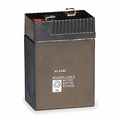 LITHONIA LIGHTING MFG# ELB06042, Battery 6V 168hr 3 1/2in AMP