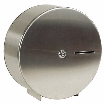 TOUGH GUY MFG# 4YRE5, Toilet Paper Dispenser (1) Roll SS