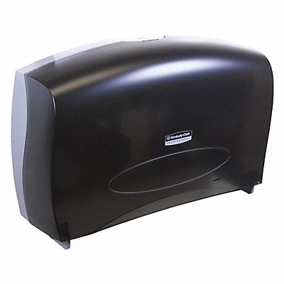 SCOTT MFG# 09551, Toilet Paper Dispenser (2) Rolls Black