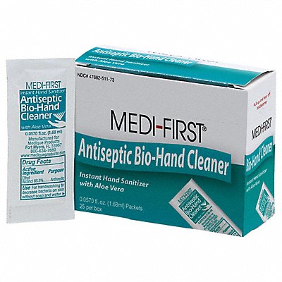 MEDIQUE MFG# 51173, Hand Sanitizer Gel Box PK25