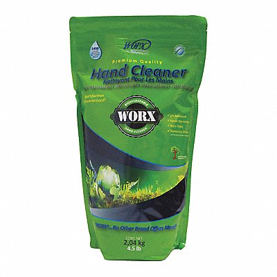 WORX MFG# 112450, Hand Cleaner GRN 4.5lb Juniper-Berry PK4