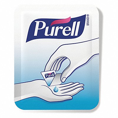 PURELL MFG# 96202M, Hand Sanitizer Packets Liquid PK2000