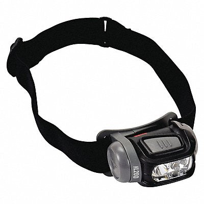 3M MFG# HL200, Headlamp Plastic Black 150lm