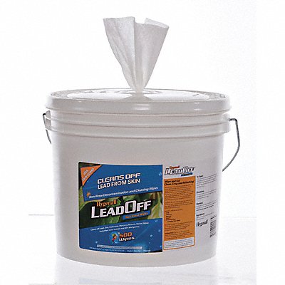 HYGENALL LEADOFF MFG# LR910NRTB, Lead Removing Wipes Bucket PK2