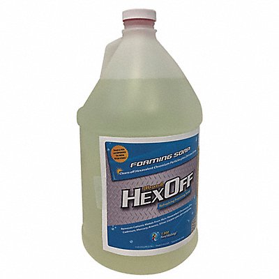 HYGENALL HEXOFF MFG# HXFHW8001G, Body Wash/Soap/Sham Combo YEL 1 gal PK4