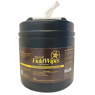 HYGENALL FIELDWIPES MFG# FWWM501, Wet Wipe Dispenser Manual Black PK2