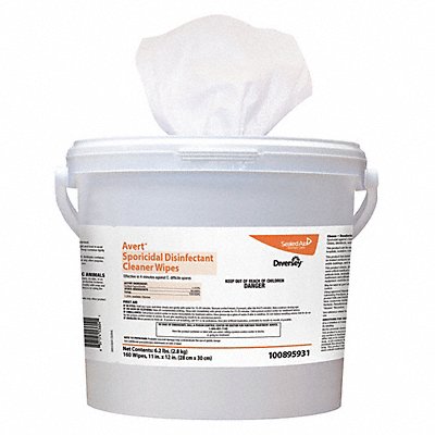 AVERT MFG# 100895931, Disinfecting Wipes 160 ct Canister PK4