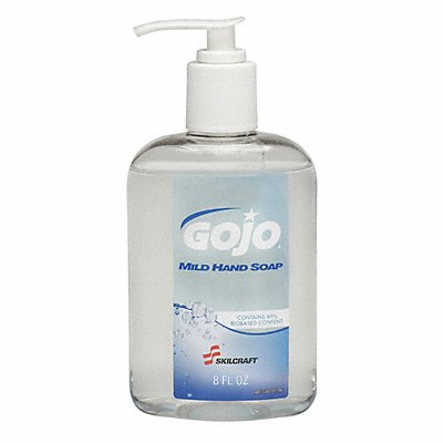 ABILITY ONE MFG# 8520016602068, Hand Soap CLR 8 oz Mild PK12