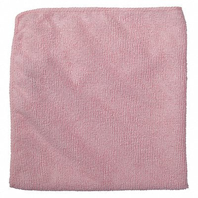 RUBBERMAID COMMERCIAL PRODUCTS MFG# 1820581, Microfiber Cloth 16 x 16 Red PK24