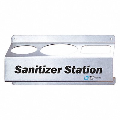 BEST SANITIZERS INC. MFG# USP10257, Mounting Bracket 6-13/64 D Wall Mount