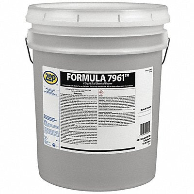 ZEP MFG# 109835, Floor Cleaner Liquid 5 gal Bucket