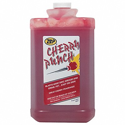 ZEP MFG# 89024, Hand Cleaner Red 1 gal Cherry PK4