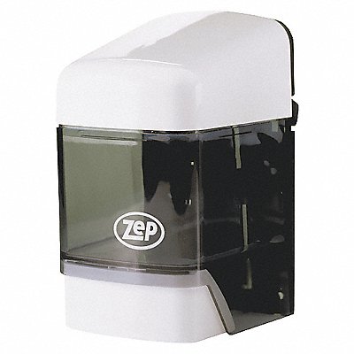 ZEP MFG# 664512, Hand Soap Disp BLK/WH 50 oz 12 inD PK12