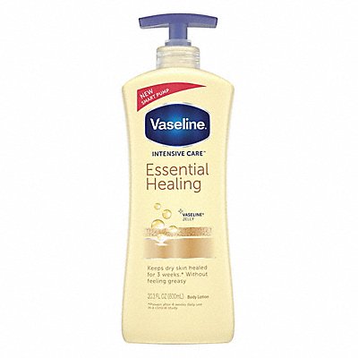 VASELINE MFG# CB040837, Hand and Body Lotion 600mL Size PK4