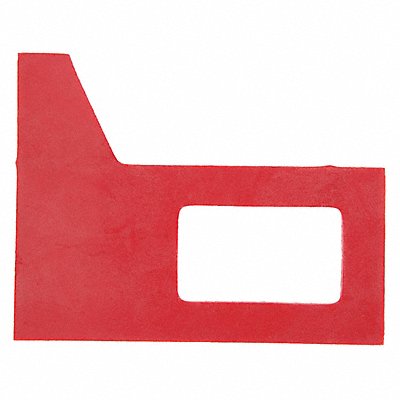 TENNANT MFG# 83874, Rear Squeegee End Gasket