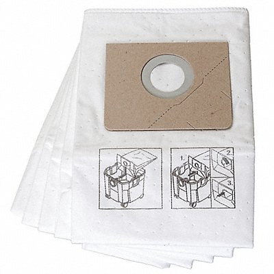 FEIN MFG# 31345251010, Vacuum Bag Paper 1-Ply 11-13/16 H PK5