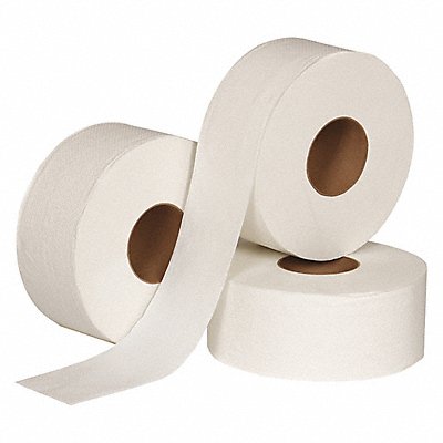 ABILITY ONE MFG# 8540013786218, Toilet Paper 1 Ply 4000 ft L Roll PK6