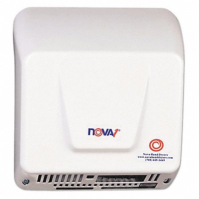 NOVA MFG# 083000000, Hand Dryer Integral Cast Aluminum