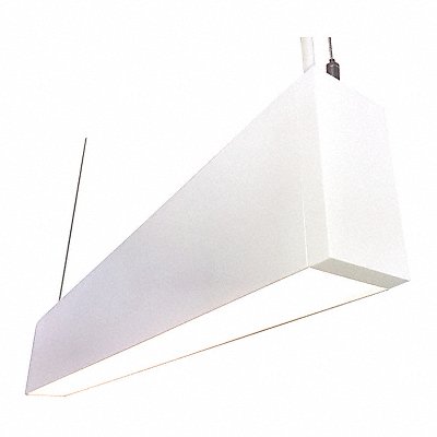 ALBEO MFG# LALS24A0BW10MM10T35VQCMWHTE, LED Suspended Fixture 4 ft L 1000 lm 33W