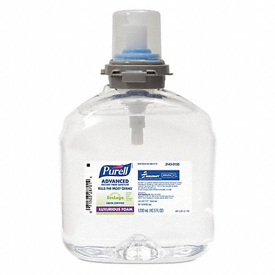 ABILITY ONE MFG# 852000NIB0131, Hand Sanitizer 1 200mL FragranceFree PK2