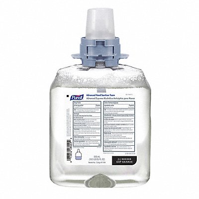 PURELL MFG# 519404, Hand Sanitizer Cartridge Foam 550mL PK4