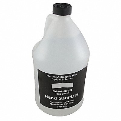 DEFENDER REPELLENT MFG# RT80HS0014PK, Hand Sanitizer Size 1 gal PK4