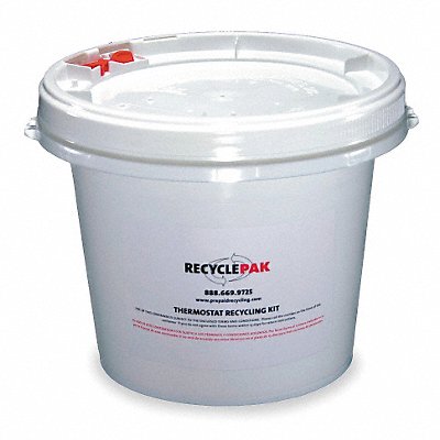 RECYCLEPAK MFG# SUPPLY066, Mercury Device Recycling Pail 1 Gal.