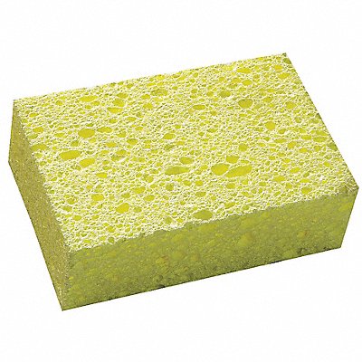 ABILITY ONE MFG# 7920005598464, Sponge 5 3/4 in L Yellow PK60