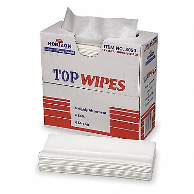 SKILCRAFT MFG# 7920014487003, Dry Wipe 10 x 16-3/4 White