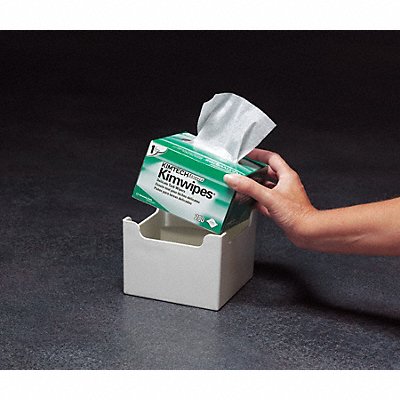 PUSH-UP BOX MFG# PUB1A, Dry Wipe Dispenser Manual White